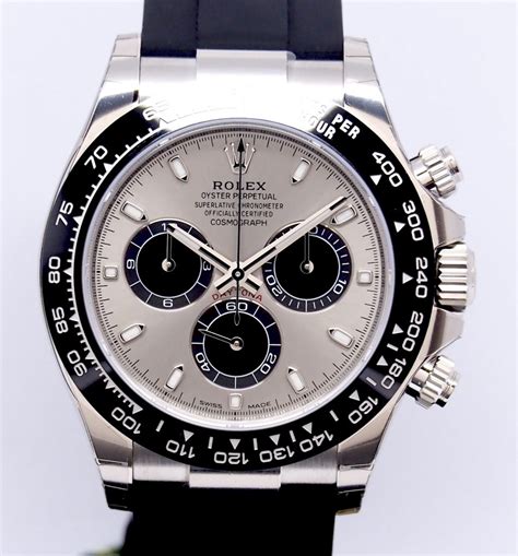 rolex daytona white gold chrono24|18k gold Rolex daytona.